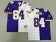 Men's #84 Randy Moss Purple and White Minnesota Vikings Jersey