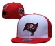 Tampa Bay Buccaneers White and Red Cap