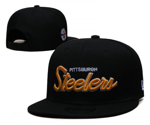 Pittsburgh Steelers Black Cap