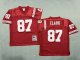 Men's #87 Dwight Clark San Francisco 49ers Red Jersey