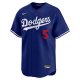 Men's Los Angeles Dodgers Freddie Freeman Nike Royal Alternate Limited Player Jersey
