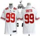Nike San Francisco 49ers #99 Aldon Smith White Super Bowl XLVII Men's Stitched NFL Game Jersey