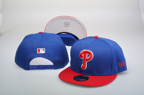 Philadelphia Phillies Blue and Red Cap