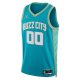 Unisex Charlotte Hornets  Jordan Brand Teal 2023/24 Custom Swingman Jersey - City Edition