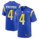 Men's Nike #4 Ahkello Witherspoon Royal Los Angeles Rams Team Game Jersey