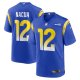 Men's Nike #12 Puka Nacua Royal Los Angeles Rams Game Player Jersey