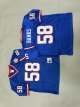Men's New York Giants #58 Carl Banks Blue Jersey