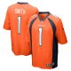 Men's Denver Broncos Tremon Smith Nike  Orange Team Game Jersey