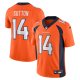 Men's Denver Broncos Courtland Sutton Nike Orange  Vapor Untouchable Limited Jersey