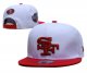 San Francisco 49ers Red and White Cap