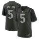Men's #5 Garrett Wilson New York Jets Nike 2025 Rivalries Collection Game Gotham Green Jersey