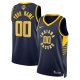 Men's Unisex Indiana Pacers Nike Navy 2025 NBA Finals Patch Custom Swingman Icon Edition Jersey