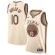 Men's Unisex Golden State Warriors #10 Jimmy Butler III Nike Tan 2025/26 Swingman City Edition Jersey