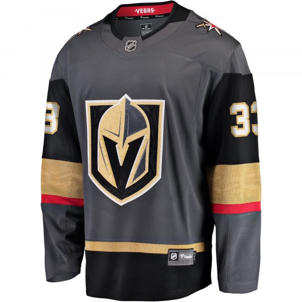 Men's Vegas Golden Knights Adin Hill Fanatics Gray Alternate Breakaway Jersey