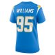 Women's Los Angeles Chargers Nicholas Williams Nike  Powder Blue Team Game Jersey
